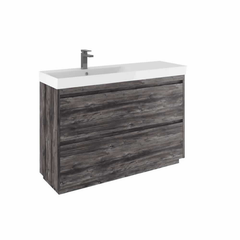 Zion 120 Floor Standing Unit & Basin